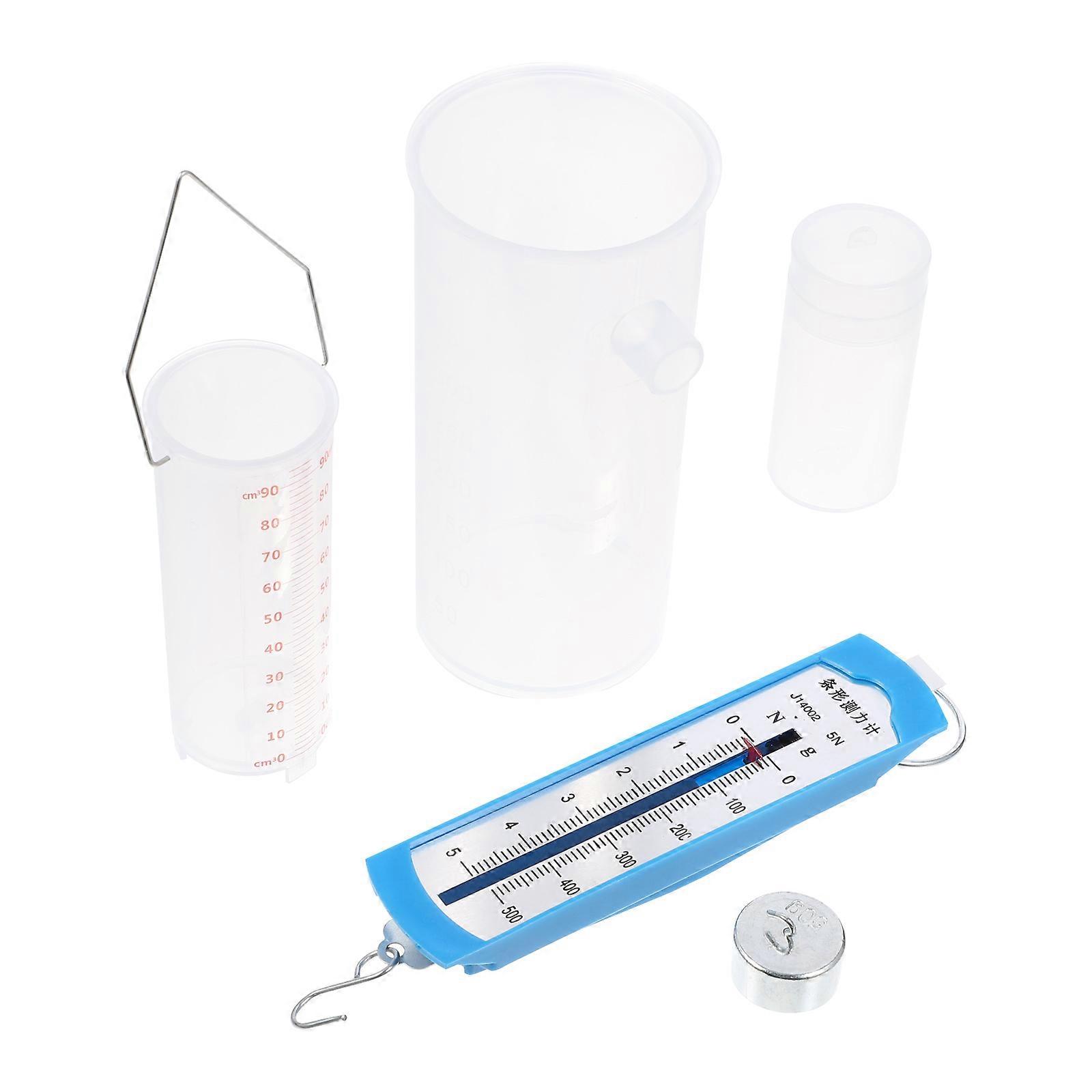 1 Set Archimedes Principle Experimental Demonstrator Bar Dynamometer with Spring