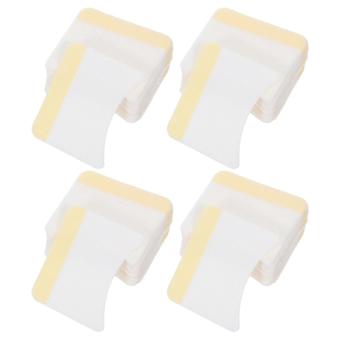 Øjenvippefjernerpuder himmelblå 4,5x3,5 cm øjenvippecreme fjernelse 160 stk.