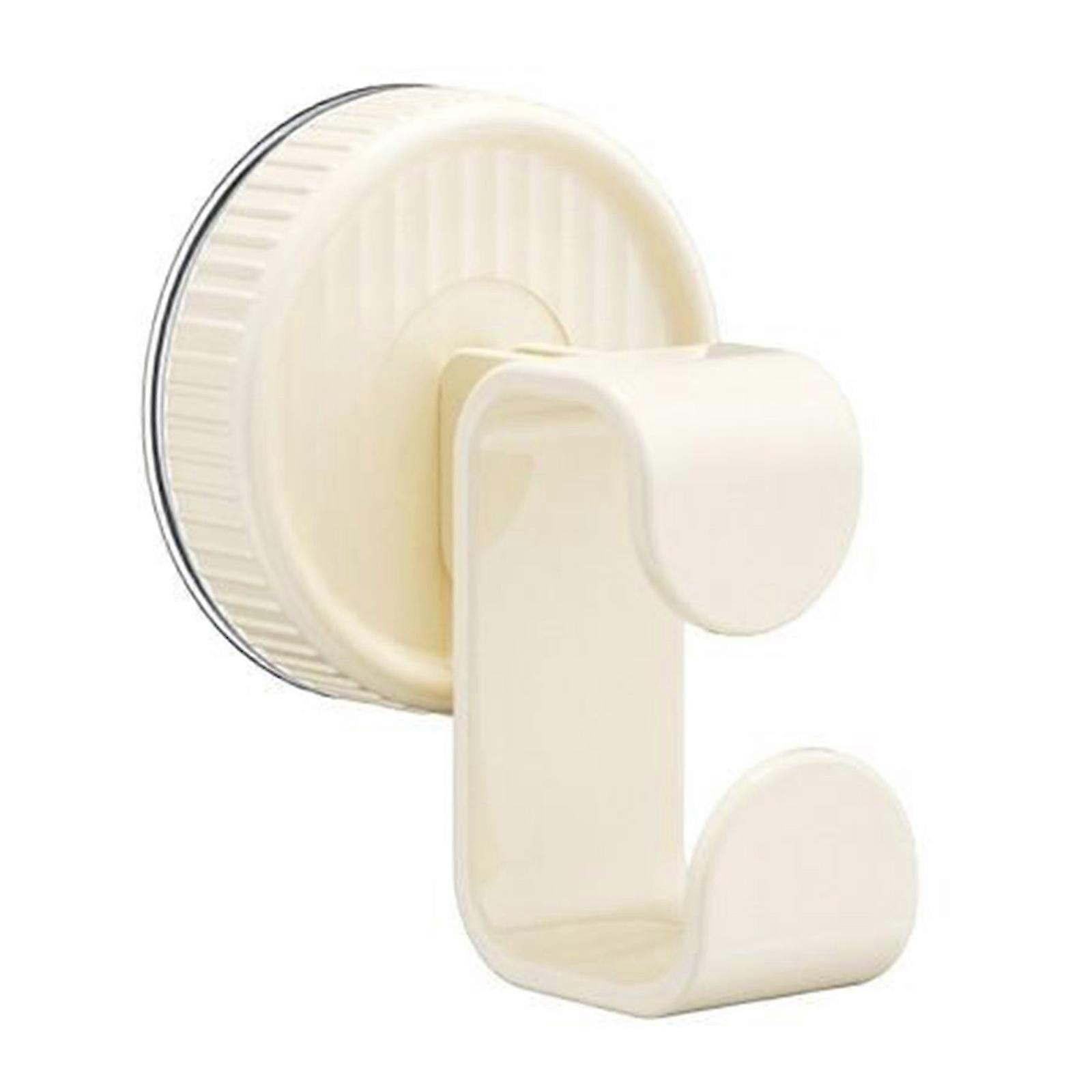 Reusable Bathroom Hook Securely Holds Basins Simultaneously Without Tool Required Portable Sturdy Plastic Materials
