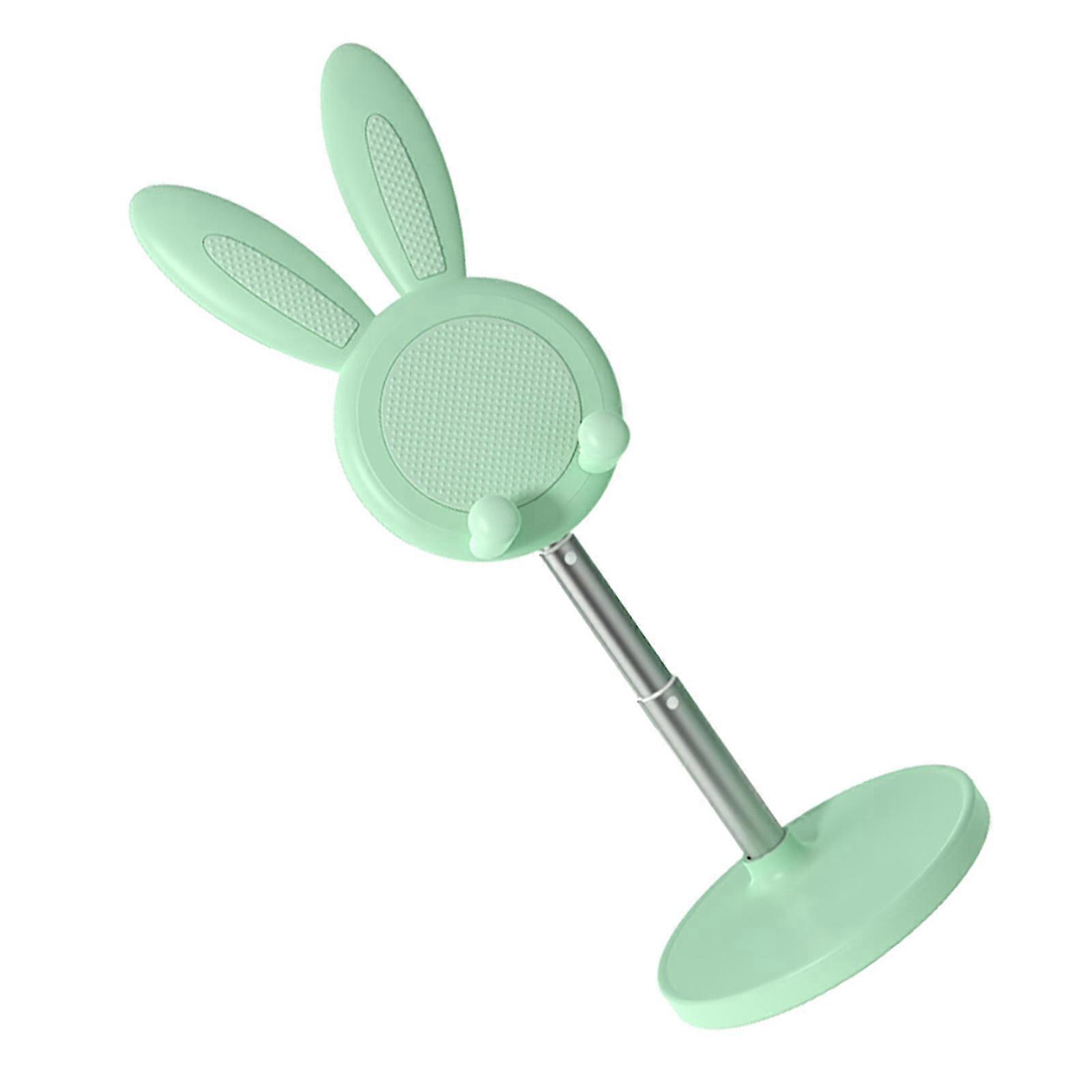 Phone Bracket Adjustable Mobile Phone Rack compatible withDesktop Use 1Pcs Green