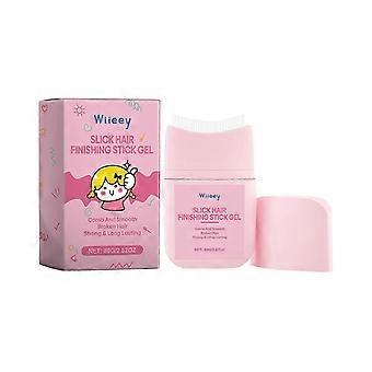 Wiieey Children's Broken Hair Styling Hairbrush Finishing Broken Hair Bangs Styling Nourishing Glossy Hair Styling Pomade