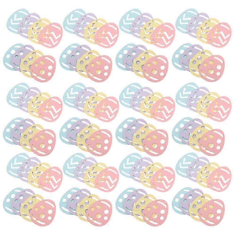 Paper Easter Egg Confetti for Wedding Table Decor 200Pcs