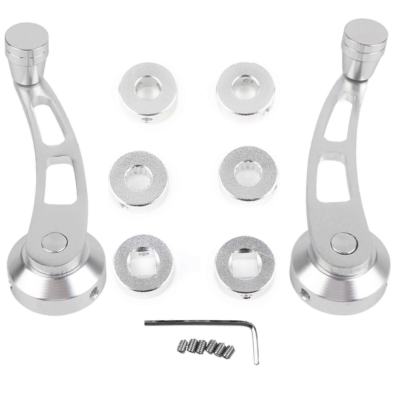 2PCS Car Auto Window Crank Handle Set Car Accessory for Older Models