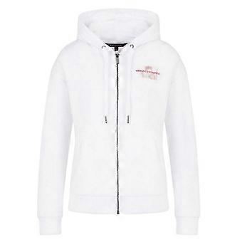 Bluza z kapturem damska/damska Armani Exchange z zamkiem błyskawicznym