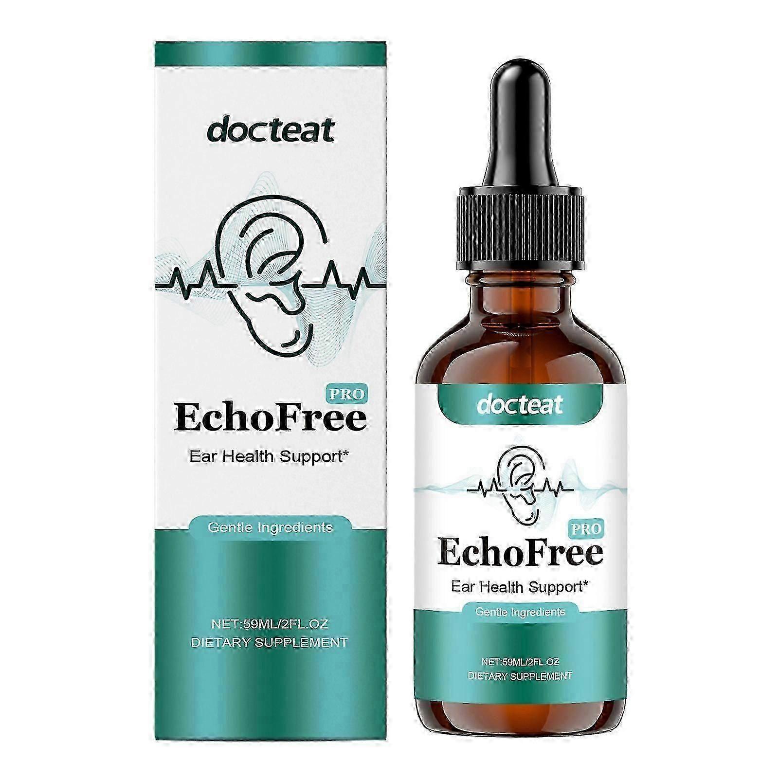 Tinnitus Relief Drops Echofree Ear Health Support Drops
