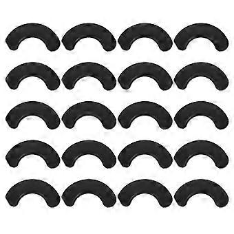 20 pcs piso jack borracha haltere rack fitness ferramenta antiderrapante haltere jack halteres racks barra carga descarga jack