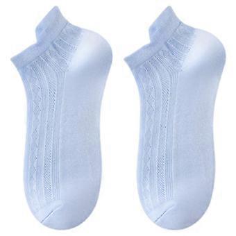 1 Pair Women Socks Hollow Out Mesh Thin No Odor Solid Color High Elasticity Anti-slip Breathable Soft Sweat-absorption Anti-shrink Sports Invisible Co