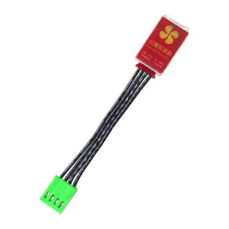 F3KE compatible withRED Quasi-Speed Device 12V Variable Frequency Version Fan Speed Simulator, 5-20V Super Compatibility