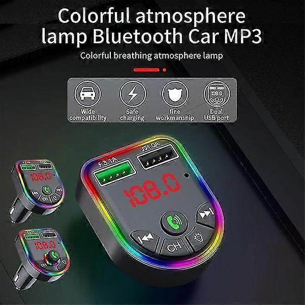 Wireless Bluetooth Car FM Transmițător MP3 Player