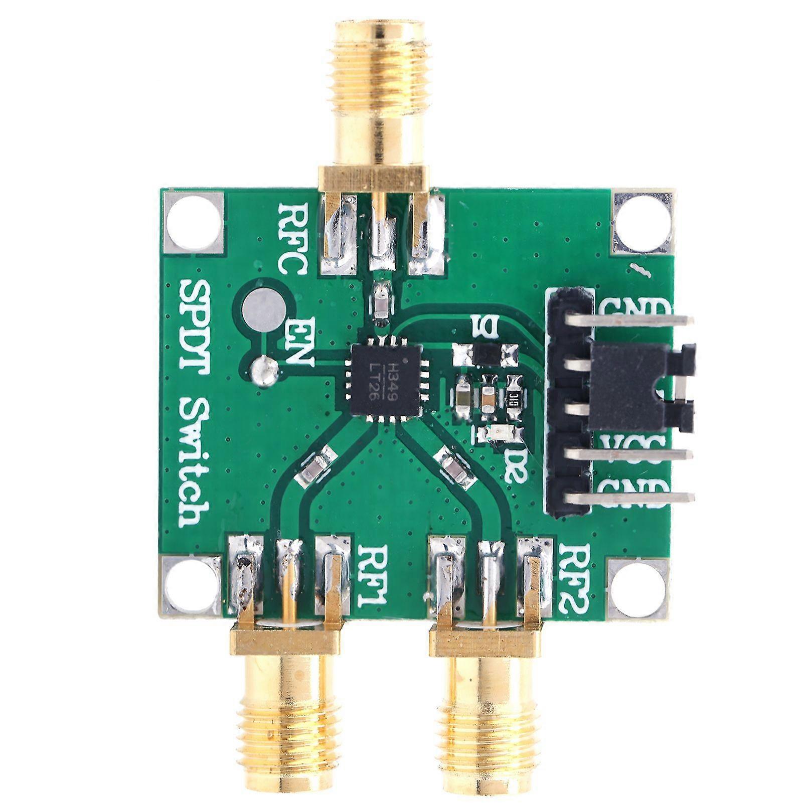 35V RF Switch Module Single Pole Double Throw Board 50Ohms Input Output Impedance SMA InterfaceHMC349