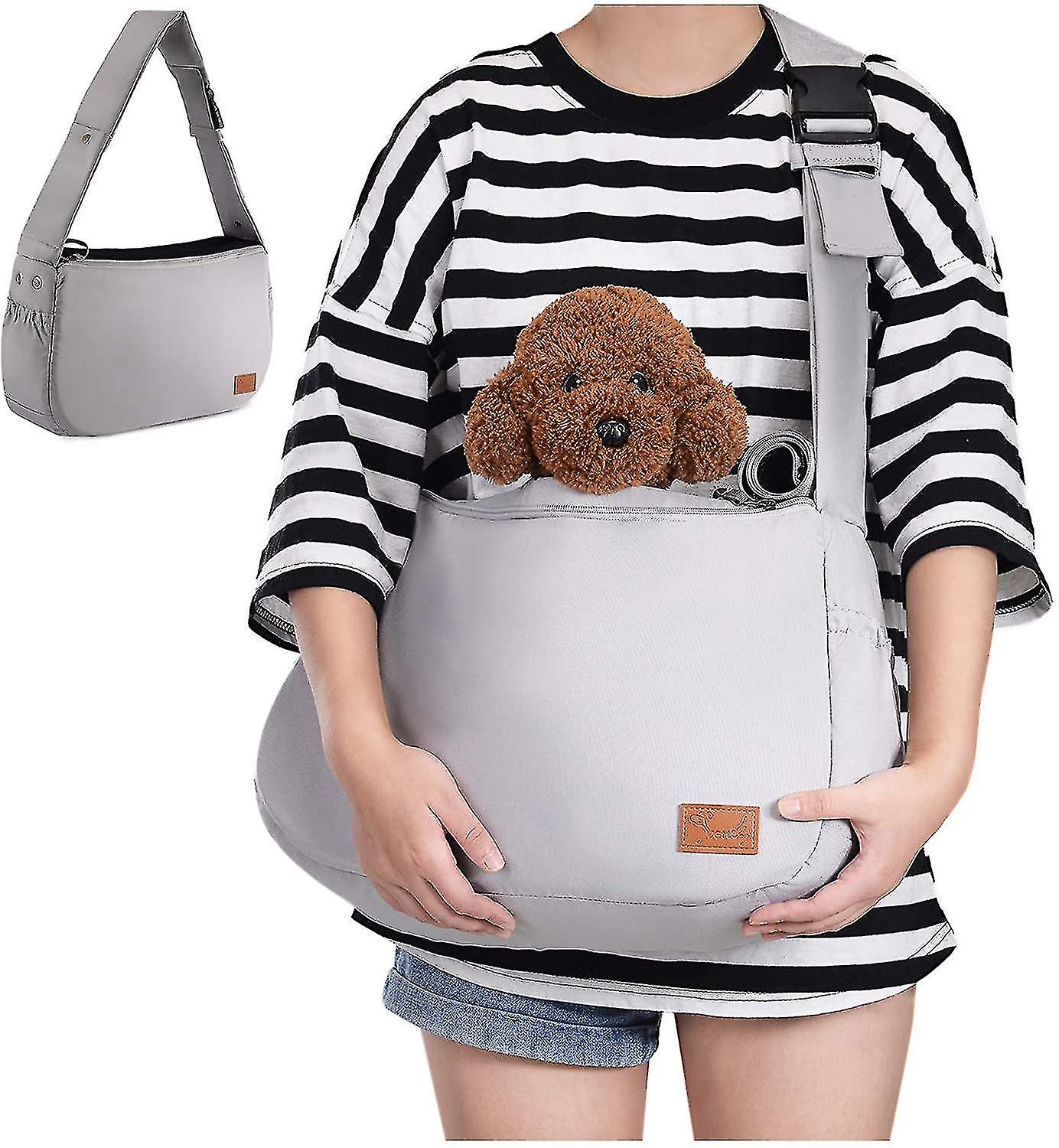 Portable Adjustable Shoulder Bag For Pet Cats And Dogs