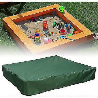 Sandpit cover waterproof uv protection for oxford sandpit with drawstring,green (150x150 cm) [MI]