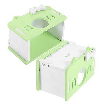 Hamster Houses Plastic Hideouts for 8Pcs Durable Hamster Habitat Supplies