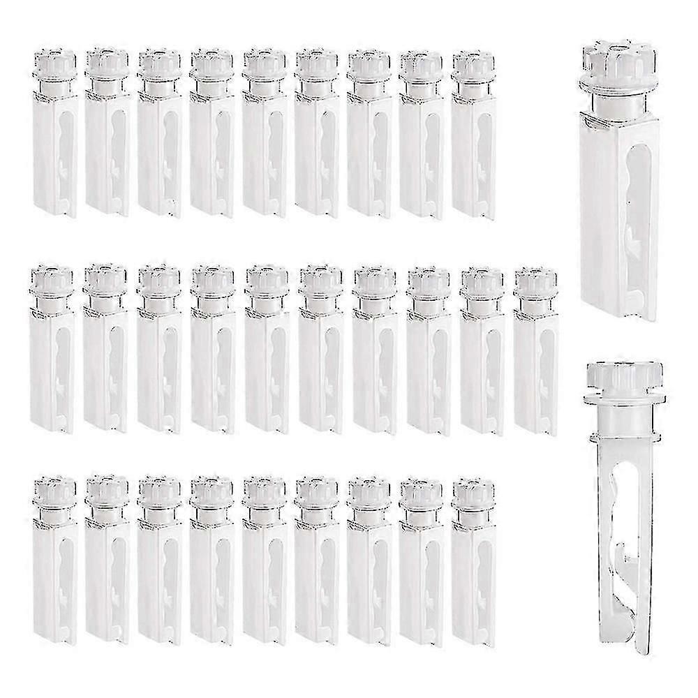 30pcs White Stems for Vertical Blind Replacement