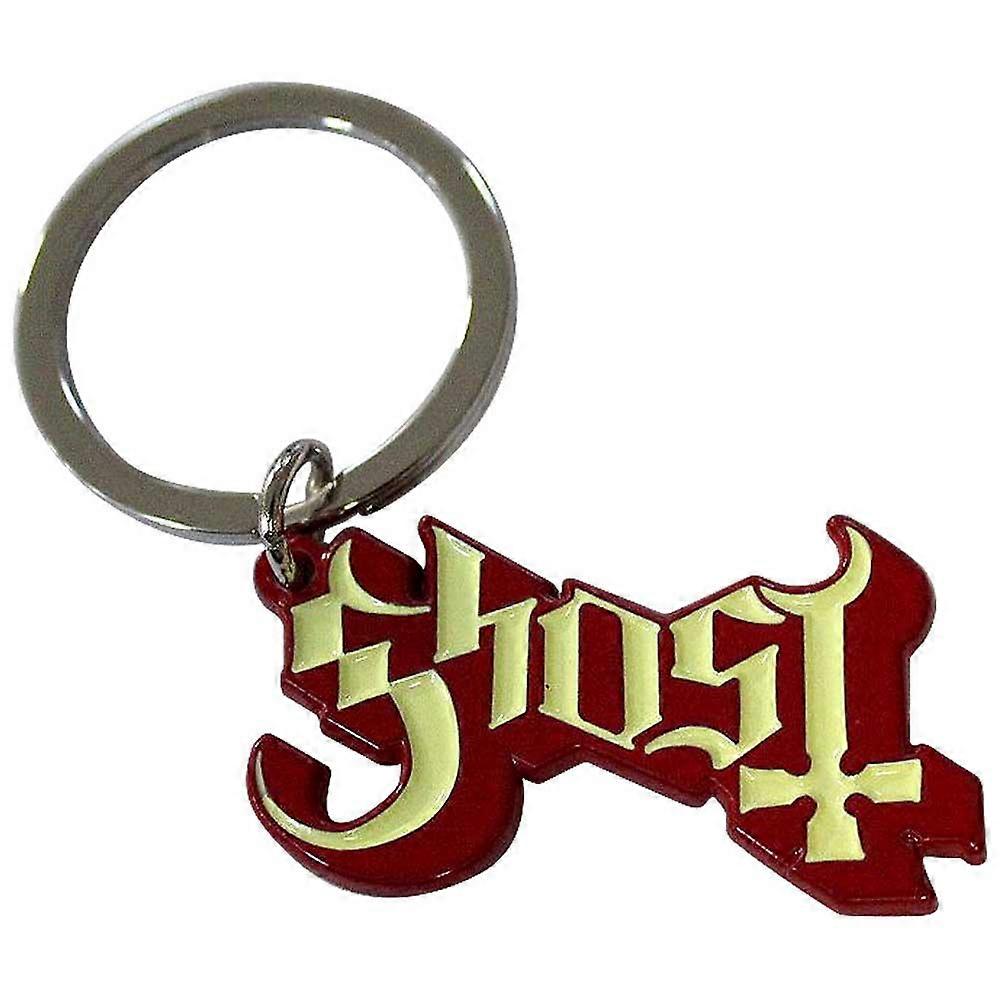 Ghost Band Logo Red Shadow Keyring Keychain