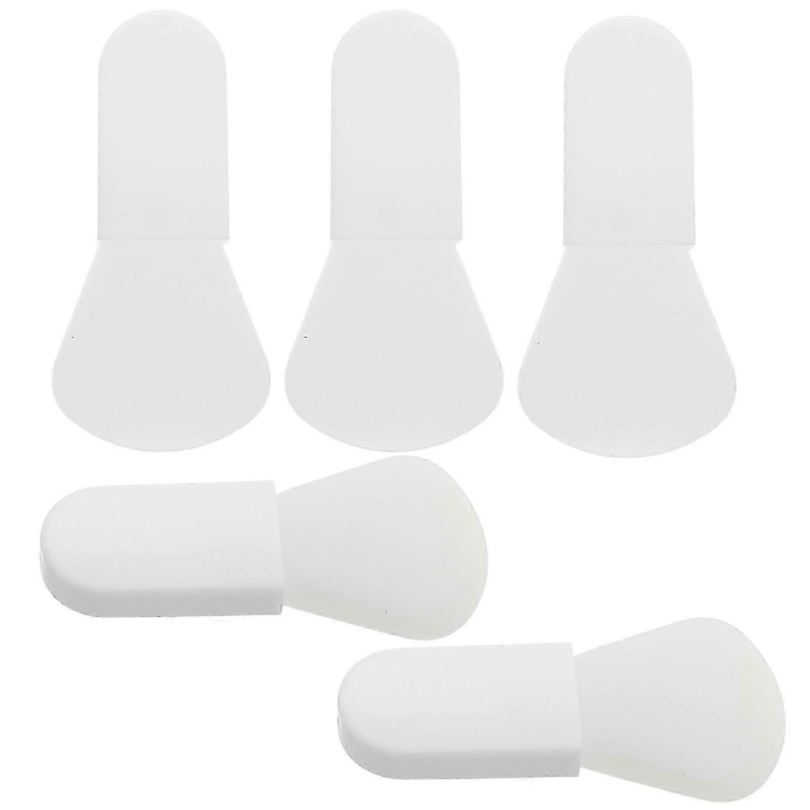 Face Mask Brush Applicator Silicone Tool for Cream Application 5Pcs Pack