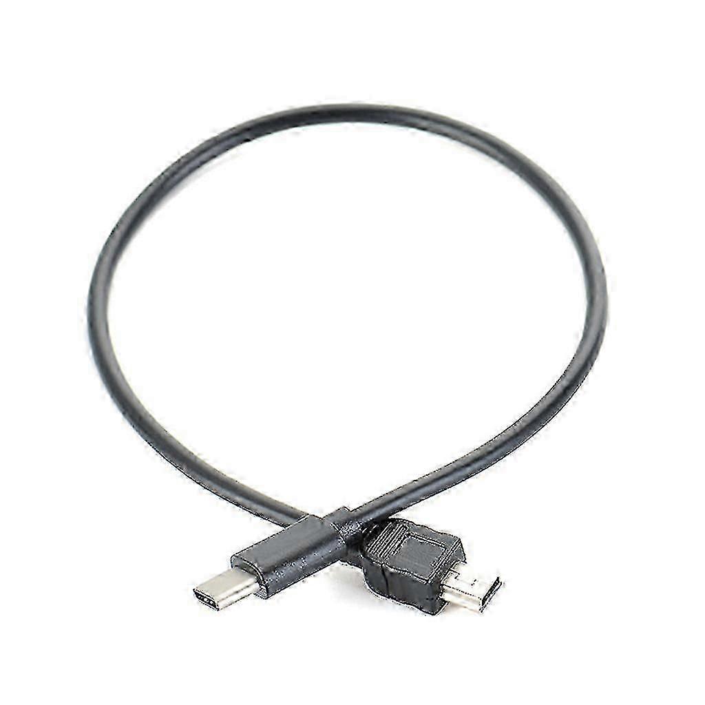 30cm Type C To Mini Usb Camera Otg Copy Conversion Cable Black