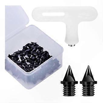 Pacote com 50 pregos para corrida de velocidade - Pregos de aço rígido e leves de 5 mm para maior tração e resistência ao desgaste.