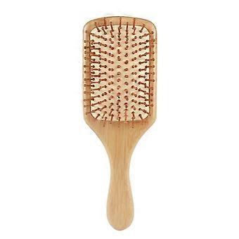 Praça - escova de massagem do couro cabeludo de bambu, alça ergonômica e pente, ecologicamente correto Nanzhou pente airbag de bambu para casa