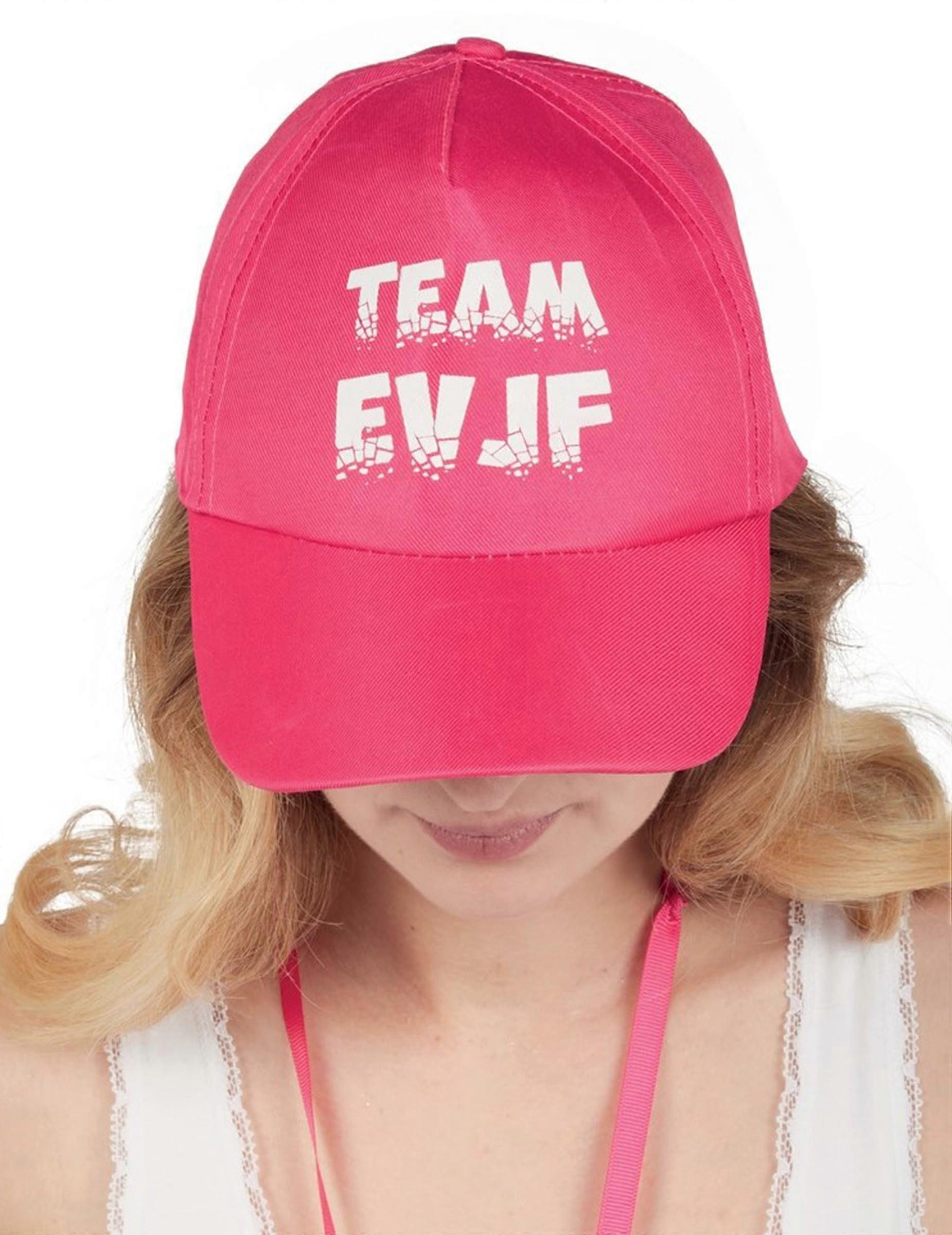 Team EVJF pink cap
