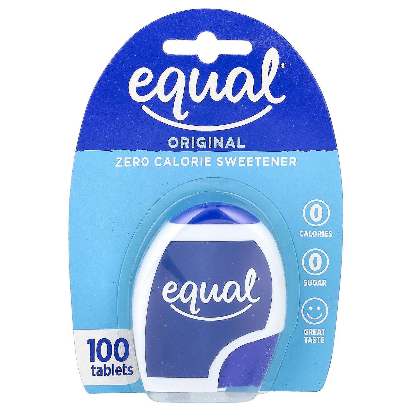 7 x Equal, Zero Calorie Sweetener, Original, 100 Tablets