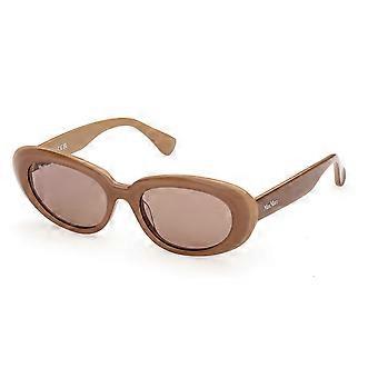 Max Mara MM0196 46E Full Rim  Women Oval Sunglasses UV2 Original