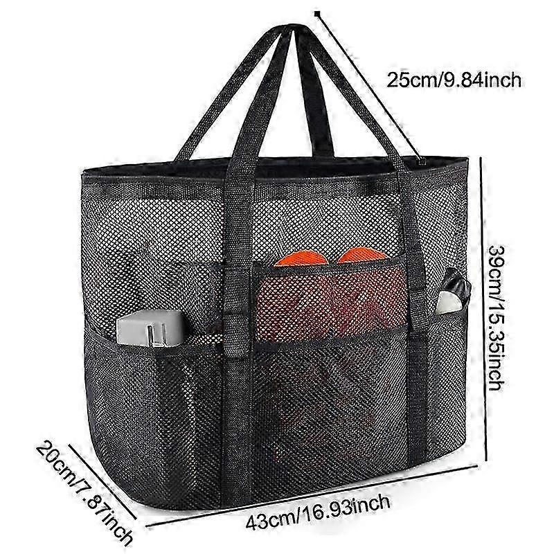 Large Capacity Foldable Mesh Tote