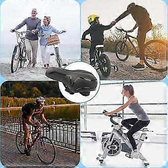 Ergonomic Wide Bike Saddle With Ventilation
