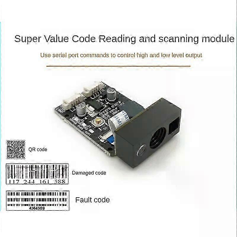 GM865 1D 2D Barcode Scanner USB TTL Bar Code Reader QR Code Module CMOS With Cable compatible with Bus Supermarket