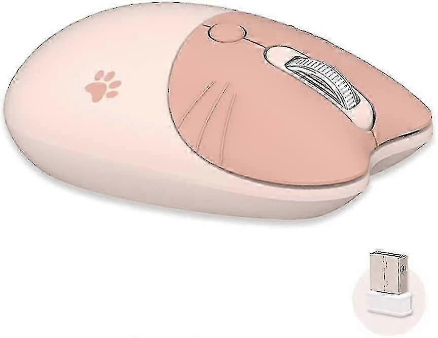Cartoon Silent Wireless Mouse 2.4G