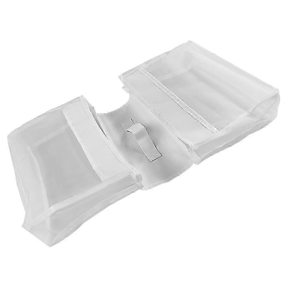 Saddle-Mount Mesh Bath Toy Storage