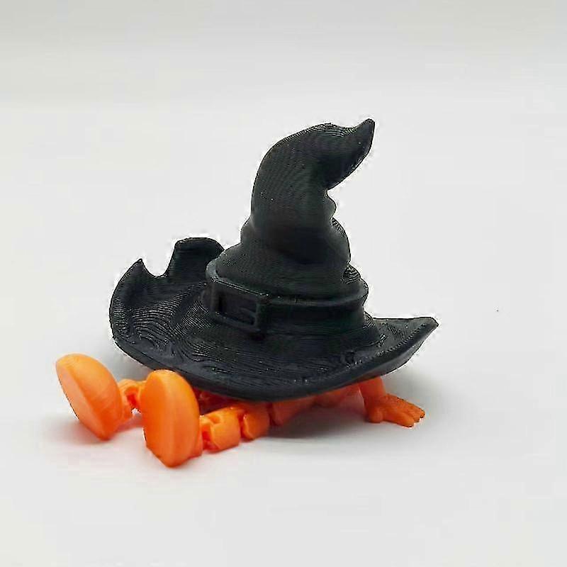 3D Printed Witch Hat Doll Figurine