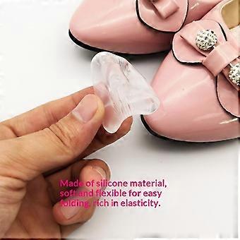1Pair Soft Silicone Heel Grips Anti Blister Non Slip For High Heels Flats Daily Use Relieve Heel Pain Reduce Friction