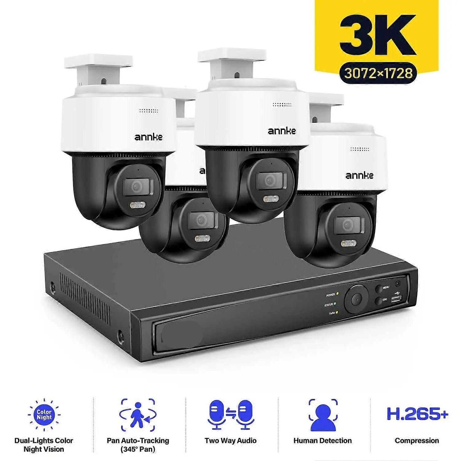 Bewakingssysteem - Beveiligingscamera - Domecamera - Netwerkcamera