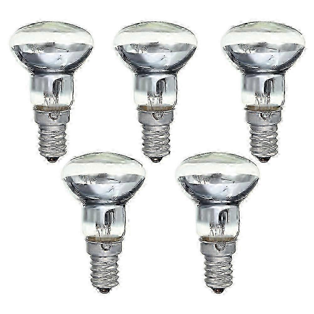 Lava Lamp Bulb E14 Screw Base 30W Clear Reflector Replacement 5Pcs DB