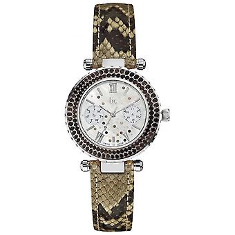 Gc diamonds precious Women's Analog Quartz Watch with Cowhide Bracelet X35109L1S