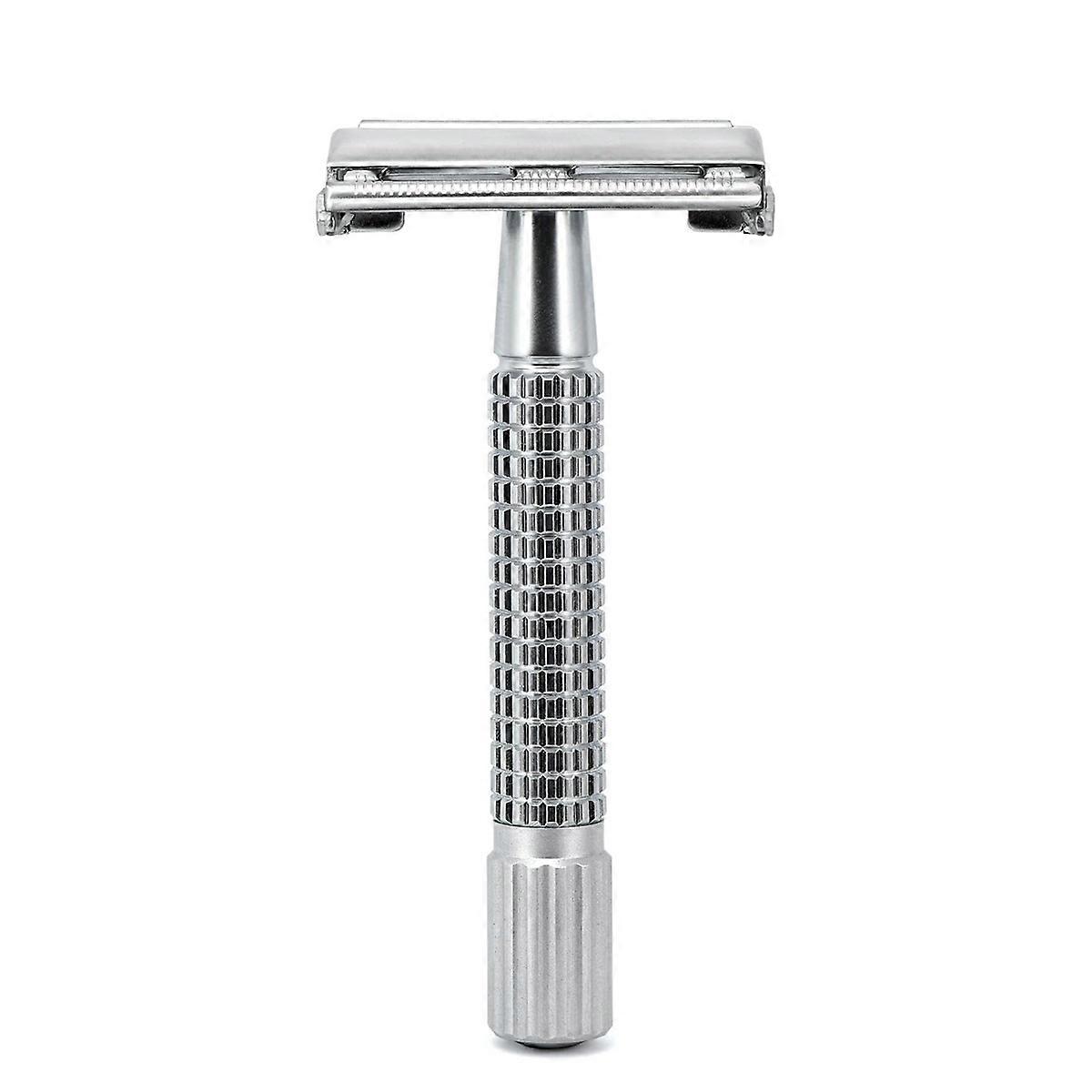 Chrome-Plated Textured Butterfly Razor
