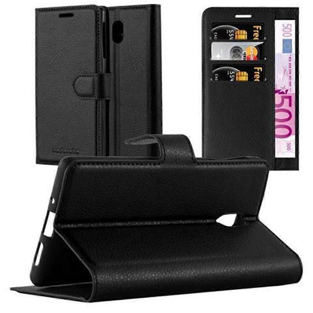 Case compatible with Nokia 3 2017 - Protective case with card slots and stand function