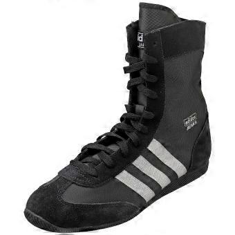 Damskie buty bokserskie adidas Japan H w kolorze czarnym srebrnym