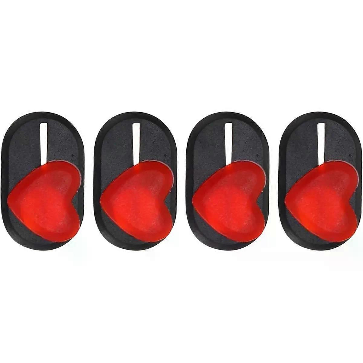 Shape Webcam Cover Privacy 4 Pack Slide for Tablet