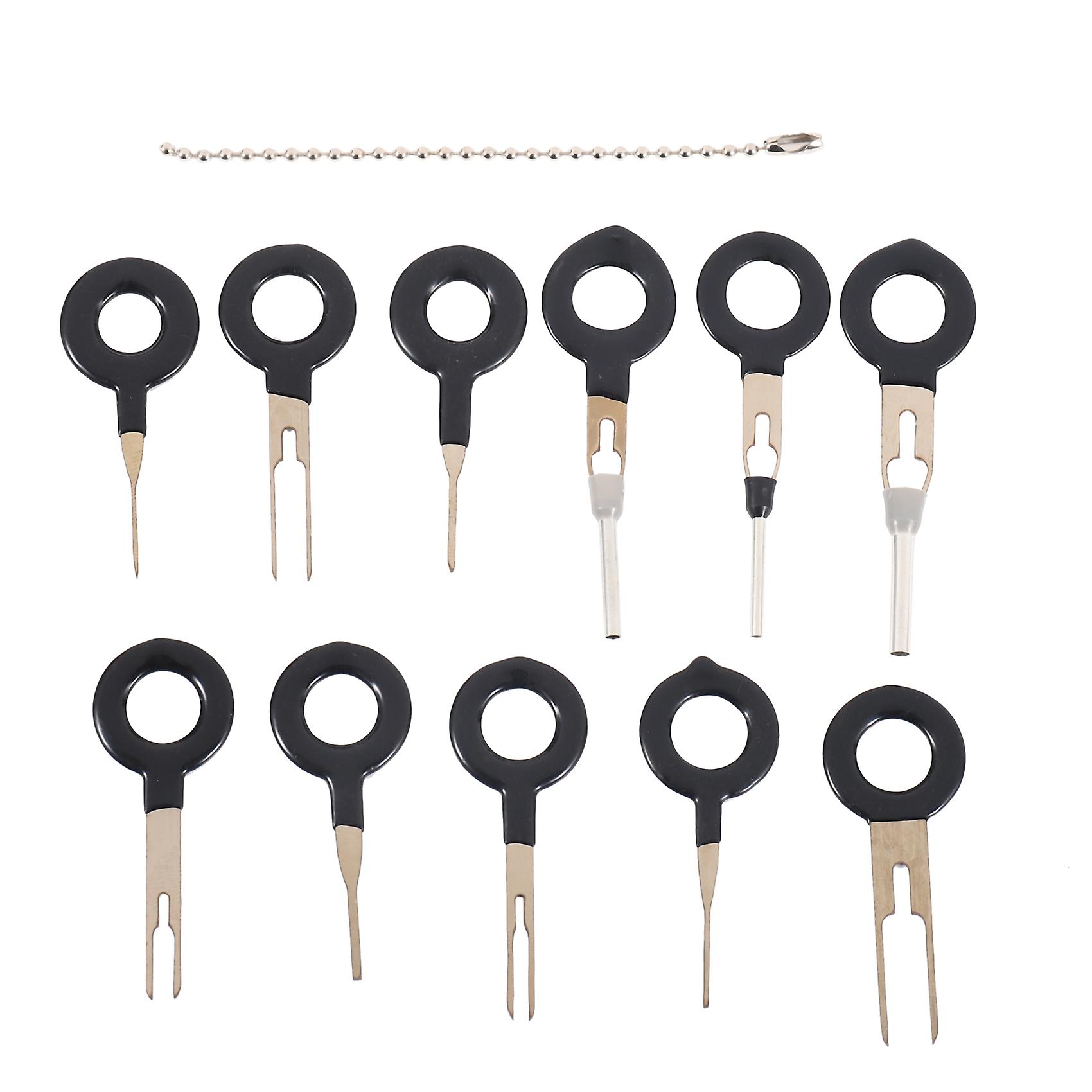11Pcs/Set Terminal Removal Car Electrical Cable Wiring Crimp Connector Pin Extractor Kit Car Repair