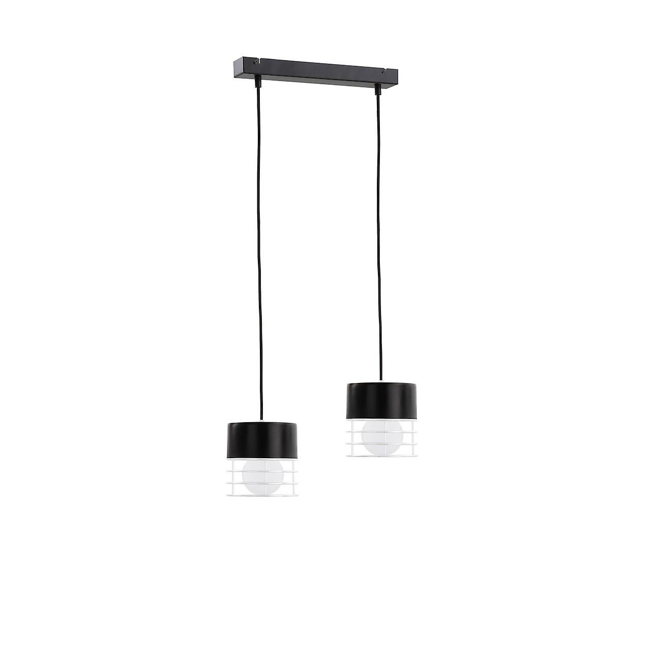 Keter Mao Bar Pendant Ceiling Light Black, 50cm, 2x E27