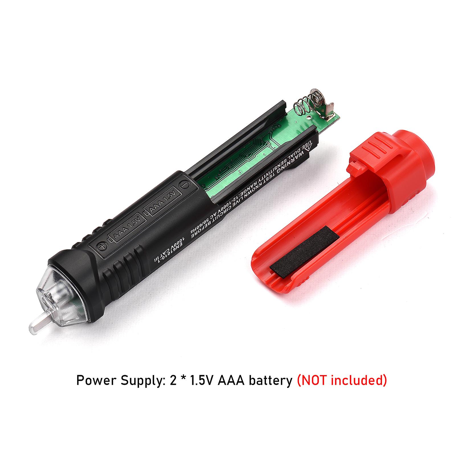 Habotest Ht90 Intelligent Test Pen Non-contact Ac Voltage Detector 12v/48v~1000v Dual Sensitivity Test Pencil With Flashligh