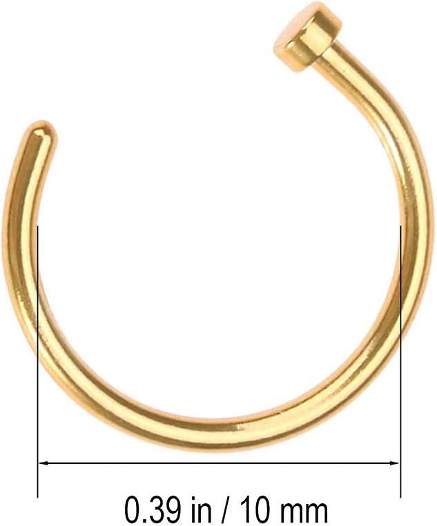 Orecchino A Cliccer Con Catena Per Cartilagine/elica - Acciaio Chirurgico (Taffstyle)