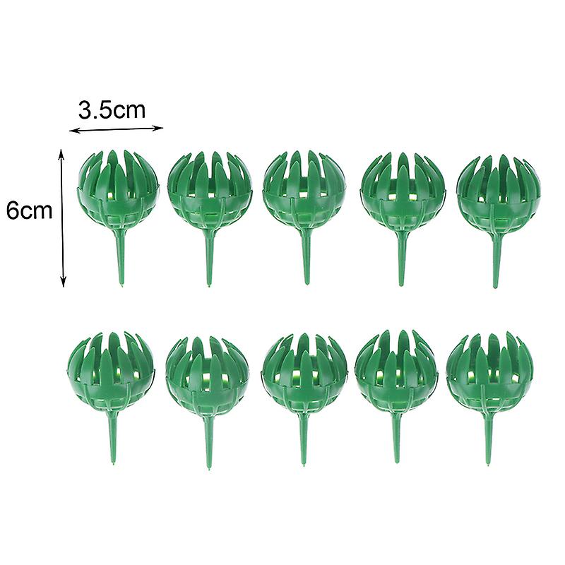 10pcs Fertilizer Baskets Fertilizer Cover Box Plant Growth Boxes With Lids