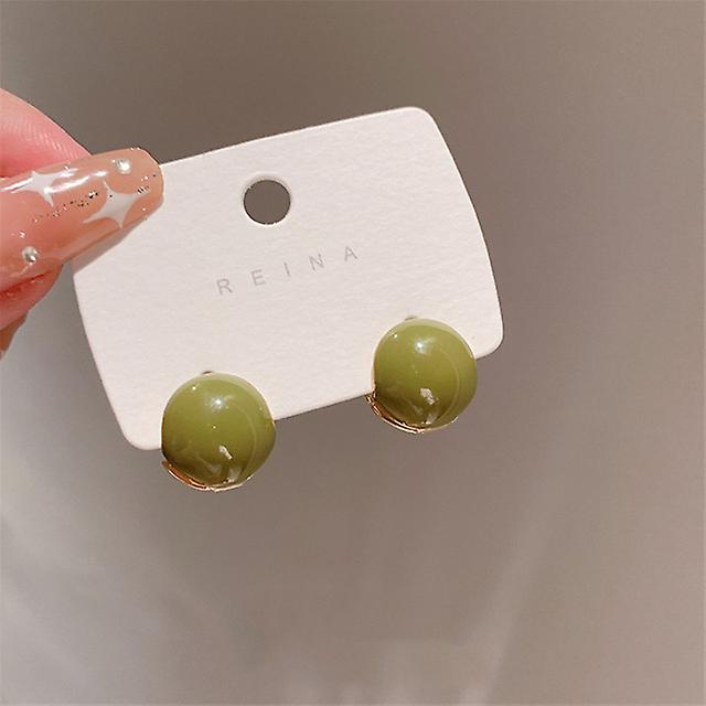 2023 وصول جديد الكورية المعدنية مربع هوب أقراط للنساء أزياء لطيف الذهب والفضة اللون الشرير سحر الحد الأدنى مجوهرات برينكوس