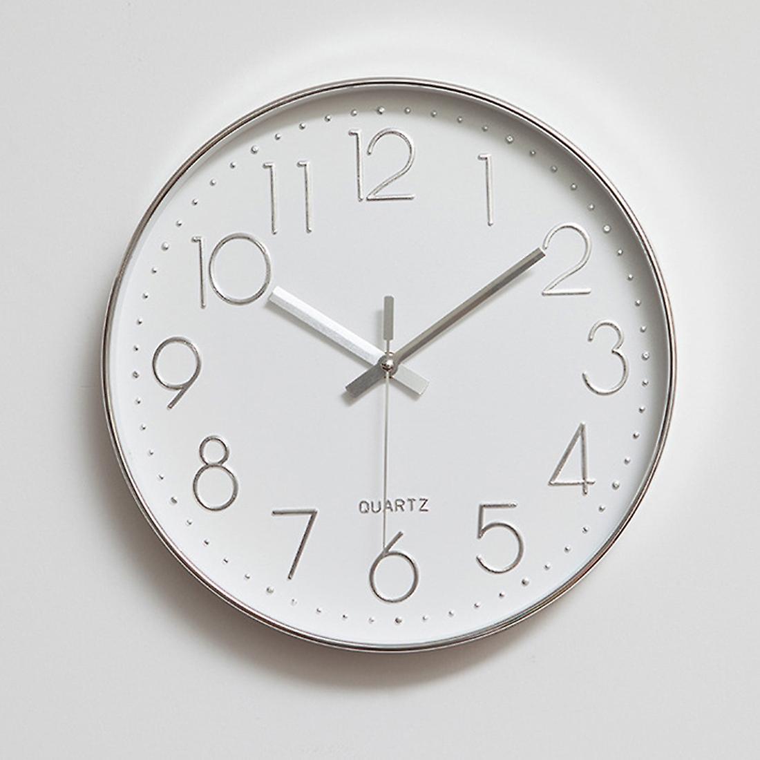 12 inch Round Decorative Wall Quartz Clock
