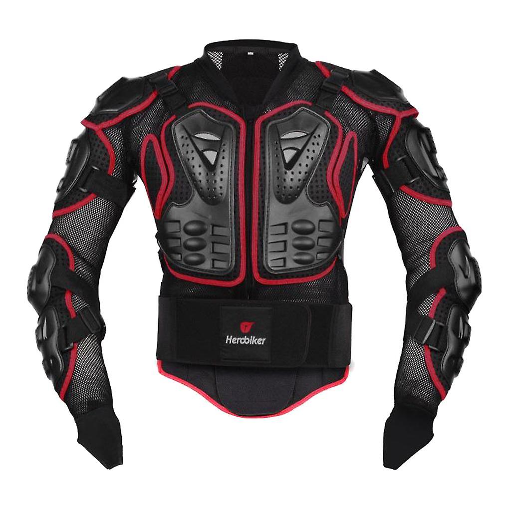 Motorcycle Protective Armor Jacket Black XXXXXL