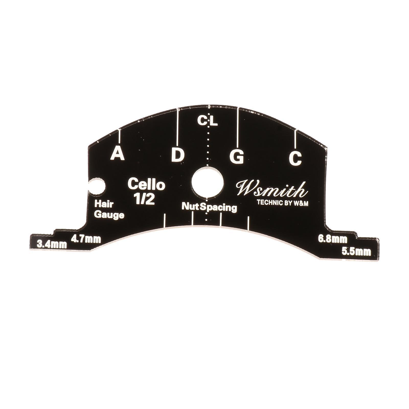 Violin Bridge Multifonctionnel Mold Template Repair Tool 1-2 Violoncelle