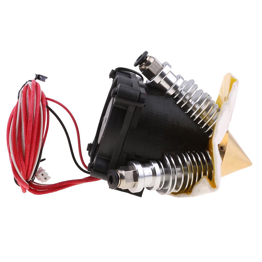 12V 40W Extruder Hotend 3D V6 Heatsink 3 IN 1 OUT 0.4mm 1.75mm Multi Nozzle